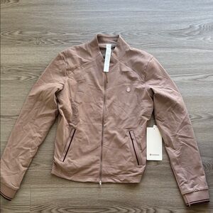 lululemon athletica Dusty Pink Bomber Jacket